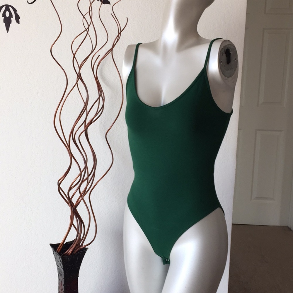 Green bodysuit